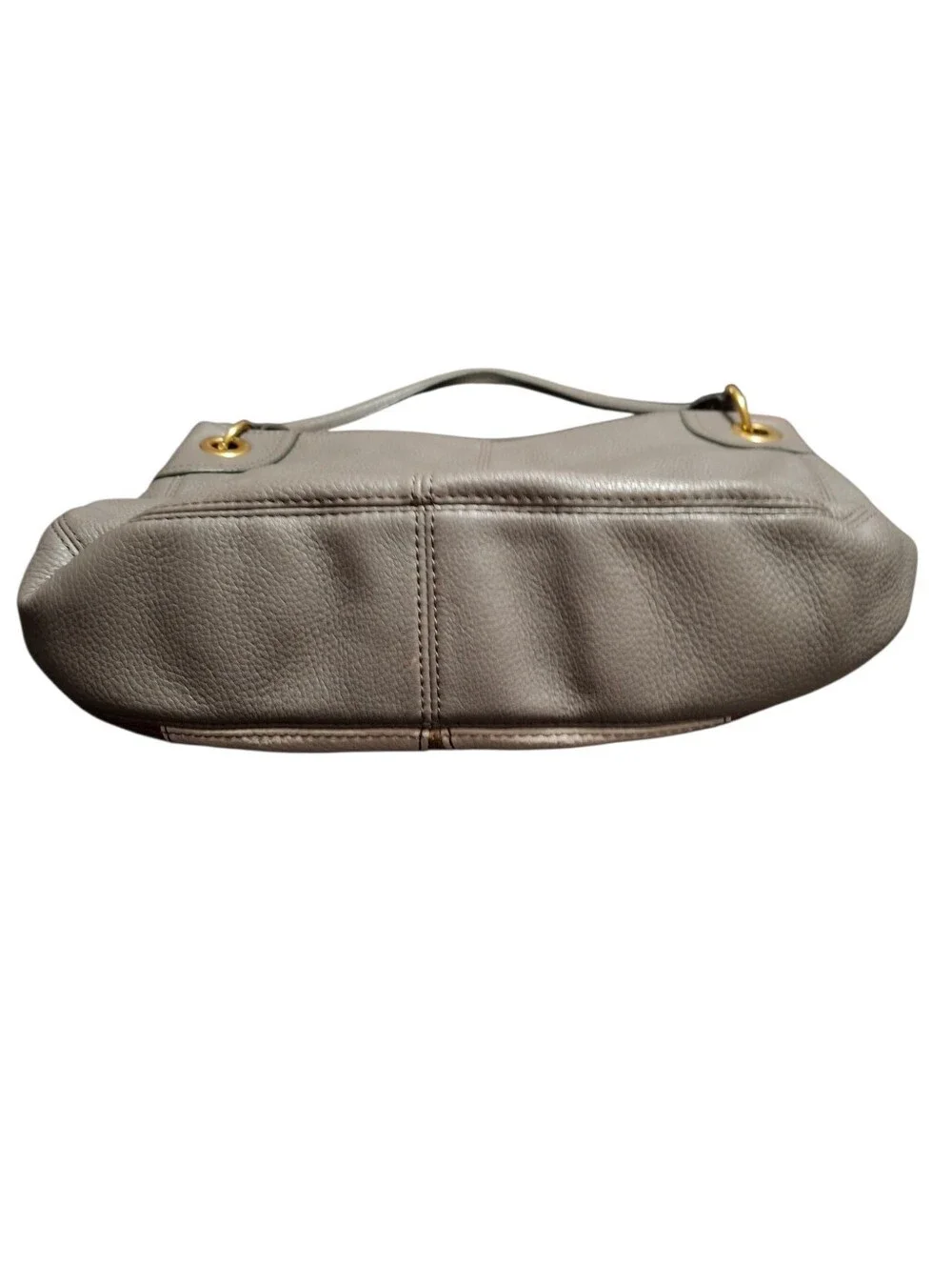 Fossil Gray Patchwork hobo shoulder bag